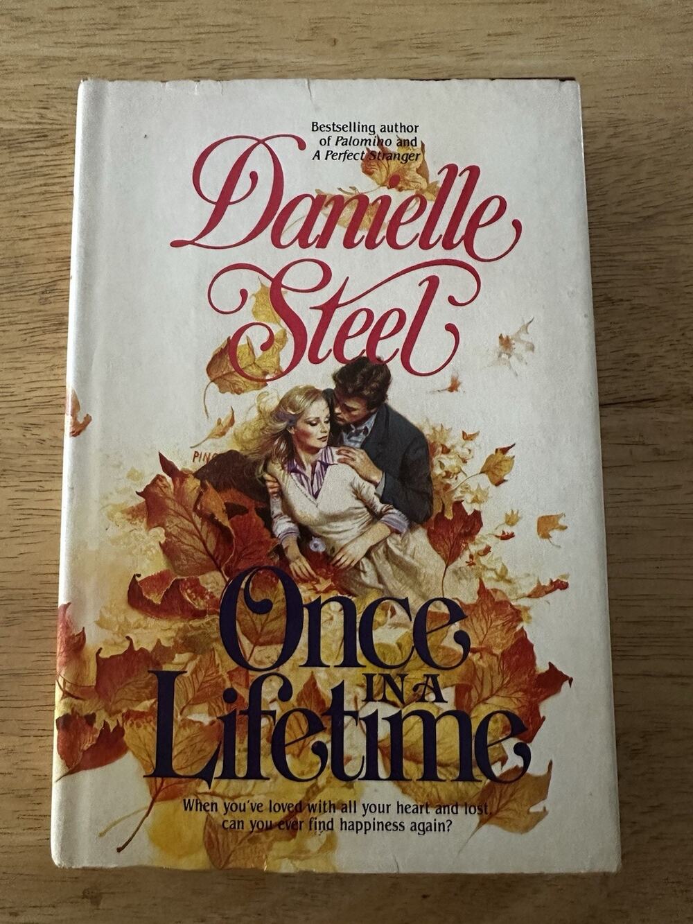 Once in a Lifetime Danielle Steele HB/BCE/DJ/1st ed 1982 Romance book novel VTG